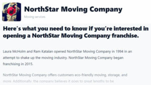 NorthStar Moving company overview 2023